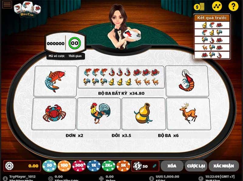 Cược bộ ba biểu tượng bất kỳ