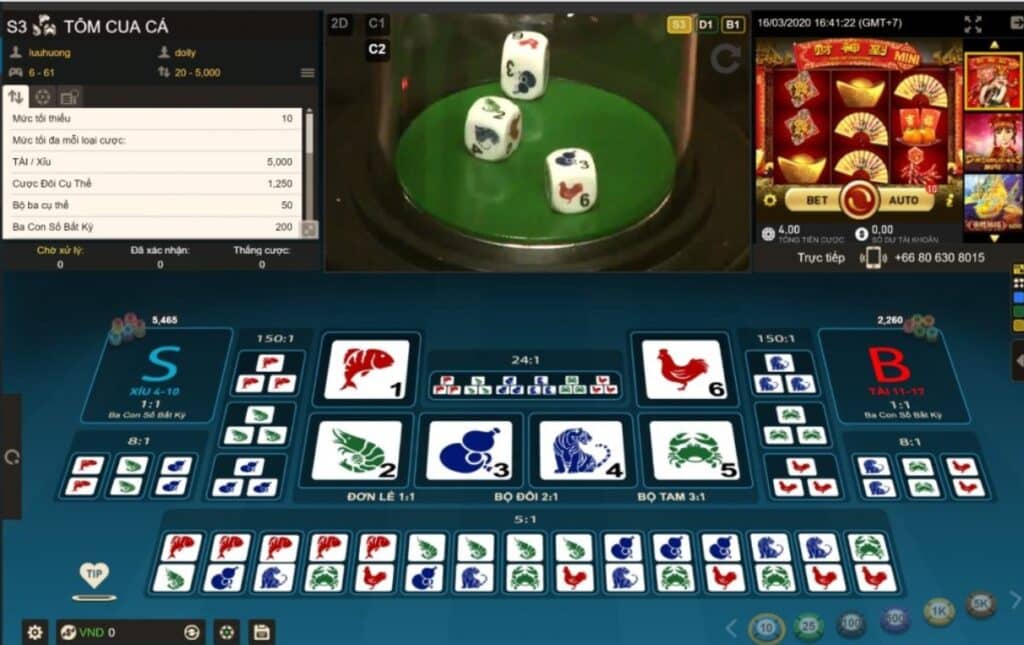 bầu cua online