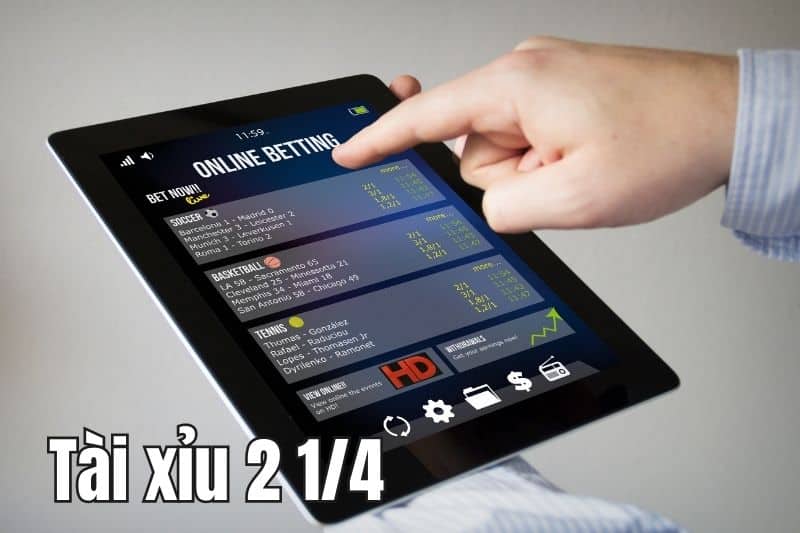 Cẩm nang đặt cược kèo 2 1/4
