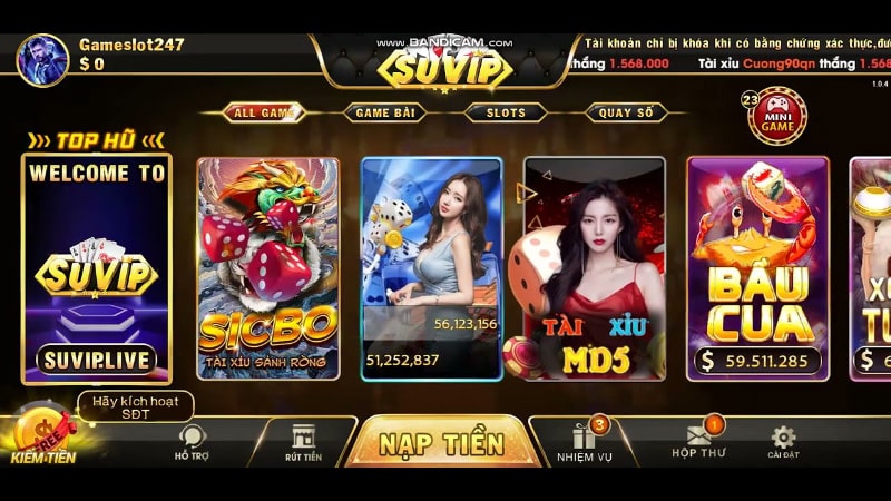 cong game suvip