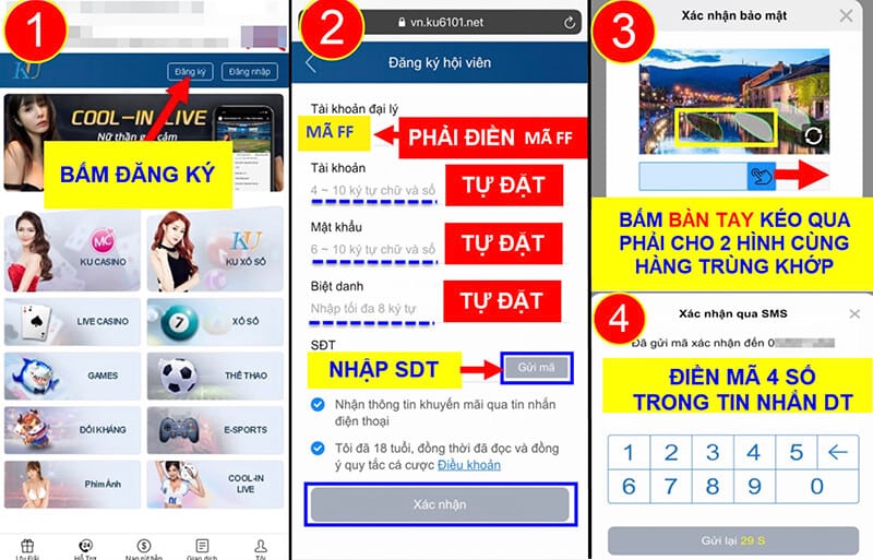 Các bước tham gia chơi xóc đĩa tại nhà cái kubet