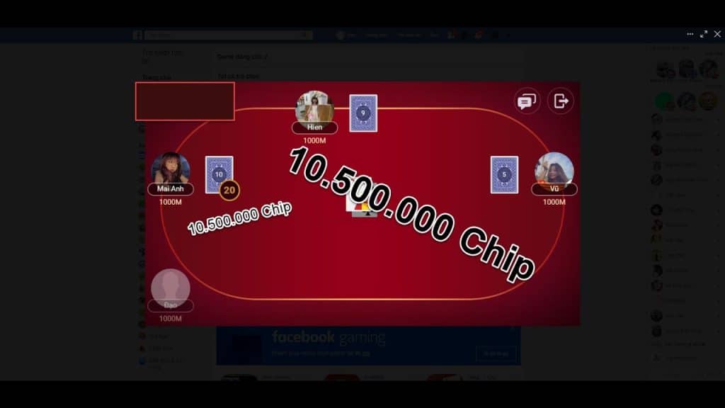 Hack tiến lên miền Nam Facebook